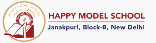 HAPPY MODEL SCHOOL Logo